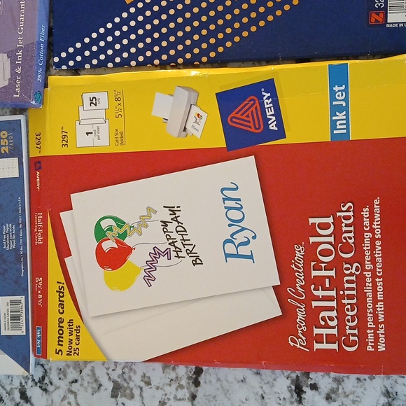 Assorted Business Cards, Greeting Card Stock, & and Printer Labels - Picture 3 of 9